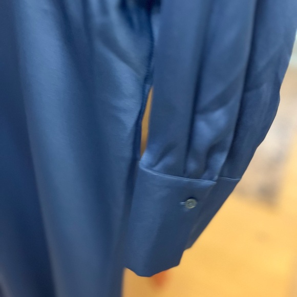 Favorite Daughter Blue Long Sleeve 60 inches ling Dress - Picture 9 of 10